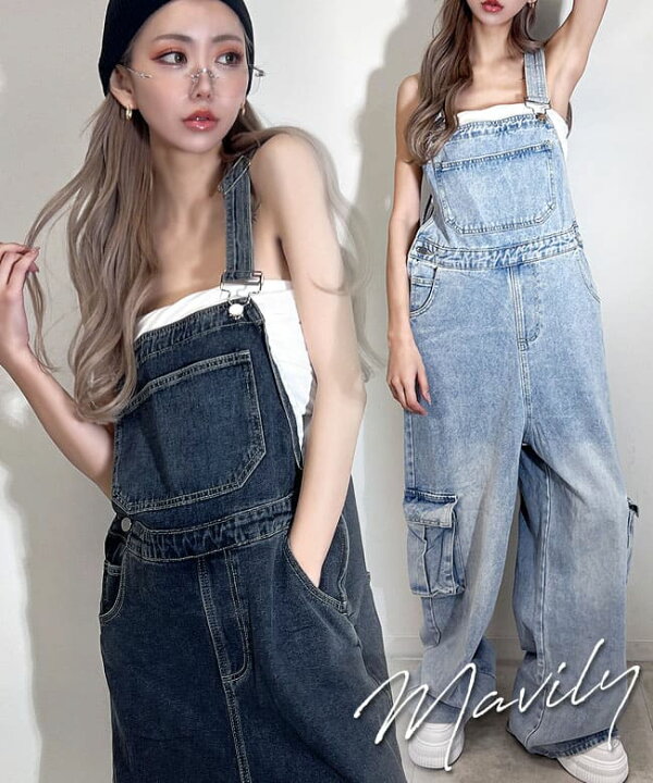 楽天市場】ギャル ギャル服 ファッション サロペット サロペ 