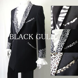 【BLACK GULL】メンズ ステージ衣装 コスチュームロカビリー テディーボーイ ロック バンド衣装 男性 モード系 ヴィジュアル系【品番/デザイン】JA-452/JA-470エドワードジャケット【送料無料】