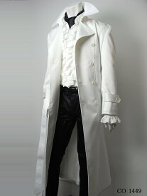 【BLACK GULL】メンズ ステージ衣装 コスチュームロック バンド衣装 男性 ヴィジュアル系【品番/デザイン】C-1449ナポレオン ロングコート【送料無料】