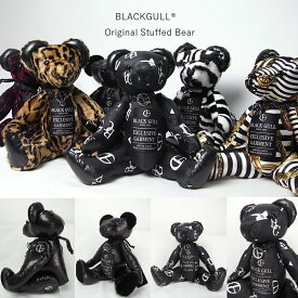 ※数量限定（ネットのみの限定販売）【BLACK GULL】「オリジナル クマのぬいぐるみ」「ブラックガルくん」【品番/デザイン】ZZ-9010ハンドメイド【送料無料】