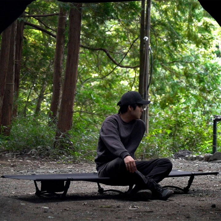 楽天市場】BlackishGear コット キャンプ 2WAY アウトドア ベッド 