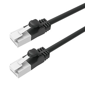 �G���R�� LAN�P�[�u�� PS5�Ή� CAT6A �ܐ܂�h�~ 3.0m �u���b�N GM-LDGPAT/BK30