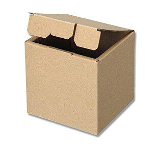 ヘイコー 箱 ダンボール ナチュラルボックス Z-106 8x8x8cm 10枚