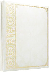 ナカバヤシ フエルアルバム Lサイズ プリンス ア-LPA-15A 白