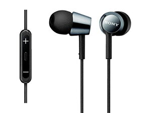 �\�j�[ �C���z�� MDR-EX150IP : �J�i���^ /iPod/iPad�p�����R���E�}�C�N�t�� �u���b�N MDR-EX150IP B