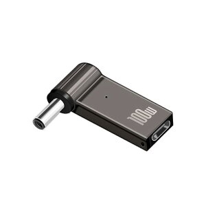 TRkin 100 W USB-C入力DC 4.5×3.0 mm DELL専用ノートパソコンPD充電変換アダプタPD充電TYPE-C変換アダプタ