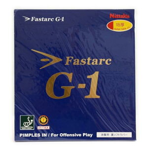 ニッタク(Nittaku) 卓球 ラバー ファスタークG-1 裏ソフト テンション レッド 厚 NR8702