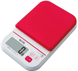 タニタ クッキングスケール キッチン はかり 料理 デジタル 2kg 1g単位 ピンク KJ-210M PK ごはんのカロリーがはかれる
