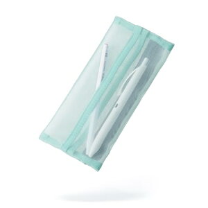 コクヨ ペンケース 筆箱 メッシュ 軽量 スリム フラット 出し入れ簡単 スリッシュ F-VBF280EG