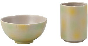 サンアート おもしろ食器 「 貧乏風 」 湯のみ・茶わんセット SAN2153