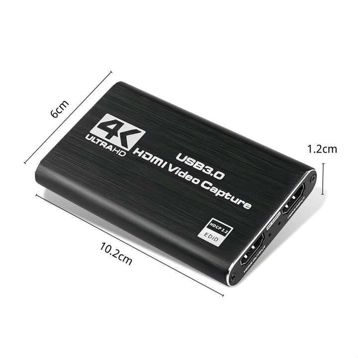 楽天市場】HDMI キャプチャーボード 4K 60fps パススルー ビデオ 