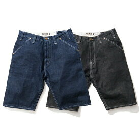 【 送料無料 】【 Nine Rulaz Line / ナインルーラーズ 】 Basic Denim Shorts デニムショーツ ( ナインルーラーズ ショーツ ) ( NINE RULAZ ショーツ )