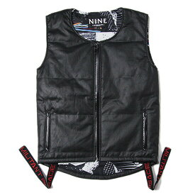 ポイント10倍 送料無料 NINE RULAZ LINE ナインルーラーズ Bullet Vest ベスト 3M Thinsulate ブラック NRAW16-008