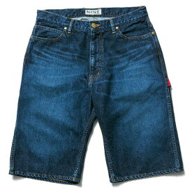 送料無料 NINE RULAZ LINE ナインルーラーズ Carpenter Denim Shorts デニムショーツ ペインターショーツ NRSS17-025 インディゴデニム