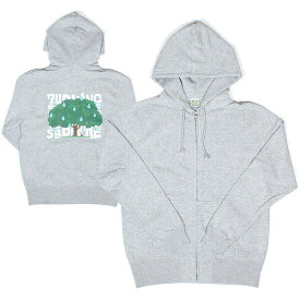 7UNION 7ユニオン Cry Of The Earth ジップアップ パーカー メンズ フーディ スウェット 7IAXY-308C ヘザーグレー
