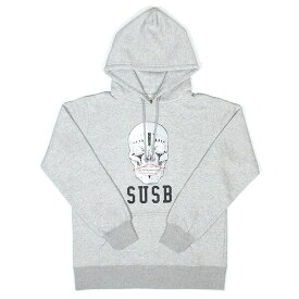 7UNION 7ユニオン Native Skull Hoodie プルオーバー パーカー メンズ フーディ スウェット 7IAXY-309C ヘザーグレー