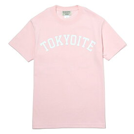 正規取扱店 7UNION 7ユニオン TOKYOITE Tee 半袖 Tシャツ ユニセックス IAVW-017C ピンク