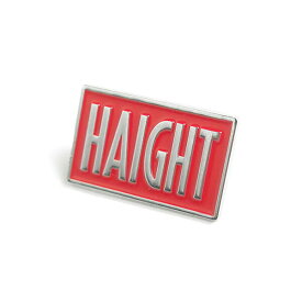 ポイント10倍 ヘイト ピンバッジ メンズ レディース HAIGHT Box Logo Pin Badge バッチ ピンズ ブランド RED レッド HT-G177006