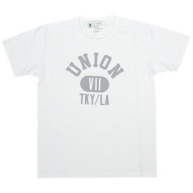 正規取扱店 7ユニオン Tシャツ 7UNION Property Of 7union Tee IPVW-013C WHITE ホワイト