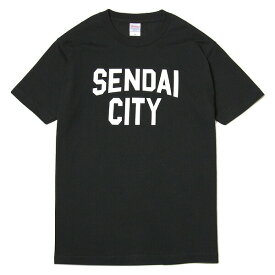 ポイント10倍 正規取扱店 CASSETTE PUNCH（カセットパンチ） SENDAI CITY Tee 半袖 Tシャツ 仙台 センダイシティー ブラック