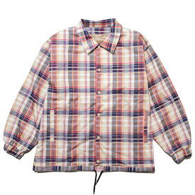 ナインルーラーズ コーチジャケット メンズ レディース 送料無料 NINE RULAZ LINE Check Coach Jacket アウター ジャケット セットアップ ストリート レゲエ ブランド M-XXL チェック NRAW19-003