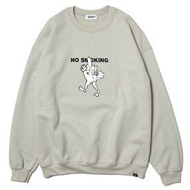 ポイント10倍 HAIGHT ヘイト スウェット 送料無料 I'm a SMOKER CREWNECK SWEAT ft RAT HOLE STUDIO haight コラボレーション トレーナー プレゼント 全4色 S-XXL HT-RH203002