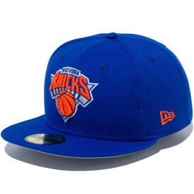 ポイント最大6倍 正規取扱店 ニューエラ キャップ 送料無料 NEW ERA 59FIFTY ニューヨーク・ニックス ニューエラキャップ NBA バスケットボール 帽子 ブルー チームカラー 55.8cm-63.5cm 13694098