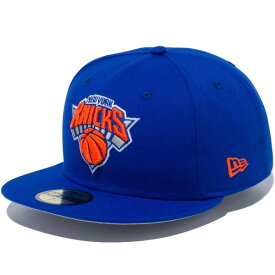 正規取扱店 ニューエラ キャップ 送料無料 NEW ERA 59FIFTY ニューヨーク・ニックス ニューエラキャップ NBA バスケットボール 帽子 ブルー チームカラー 55.8cm-63.5cm 13694098