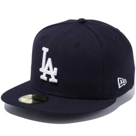 正規取扱店 ニューエラ キャップ 送料無料 NEW ERA 59FIFTY ロサンゼルス・ドジャース newera CAP ニューエラキャップ 帽子 おしゃれ ネイビー ホワイト 55.8cm-63.5cm 13562250