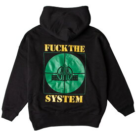 正規取扱店 ナインルーラーズ パーカー 送料無料 NINE RULAZ LINE Fxxk The System Hoodie ビッグシルエット プルオーバー フーディー 裏起毛 ゆったりめ NRL メンズ レディース パブリックエナミー バビロン プレゼント M-XL 全2色 NRAW21-008