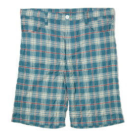 ポイント10倍 ナインルーラーズ パンツ 送料無料 NINE RULAZ LINE Check Shorts ショートパンツ チェック ブルー