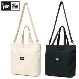 ニューエラ バッグ トートバッグ ショルダーバッグ NEW ERA BAG ユーティリティー キャンバストートバッグ 15L ボックスロゴ メンズ レディース かばん 肩掛け 斜め掛け 手提げ 2ウェイ コットン 綿 ニューエラキャップ プレゼント ギフト 14521298 14521299