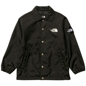 ノースフェイス キッズ ザコーチジャケット 送料無料 THE NORTH FACE Kids The Coach Jacket コーチジャケット はっ水加工 ユニセックス 男の子 女の子 ギフト 誕生日 プレゼント ブラック 100-150サイズ NPJ22305