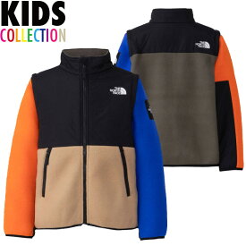 ポイント最大14倍 ノースフェイス キッズ グランドデナリ2ウェイジャケット 送料無料 THE NORTH FACE Kids Grand Denali 2way Jacket フリースジャケット 2WAYで着用可能 静電気ケア 男の子 女の子 マルチカラー 110-150サイズ NAJ72337