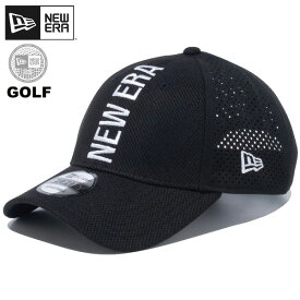 ニューエラ ゴルフ キャップ NEW ERA GOLF 9FORTY Laser Perforated Vertical Logo メッシュキャップ ゴルフキャップ ニューエラゴルフ NEWERA ニューエラメッシュキャップ 帽子 メンズ レディース おしゃれ ブランド 人気 正規品 夏 ブラック 14109286