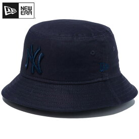 ニューエラ ハット NEW ERA バケット01 ニューエラ ニューヨーク ヤンキース MLB Tonal Logo メジャーリーグ バケットハット メンズ レディース バケハ ニューエラハット 帽子 おしゃれ かっこいい 人気 ブランド 正規品 綿 コットン ネイビー 14109579