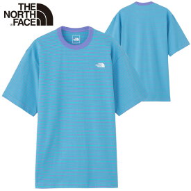ポイント最大8倍 ノースフェイス Tシャツ THE NORTH FACE ノースフェイスTシャツ メンズ tシャツ 半袖 ボーダー オーガニック コットン 100% おしゃれ おすすめ 人気 ブランド 正規品 ショートスリーブマルチボーダーティー 大きい サイズ UV ユニセックス 夏 NT32455