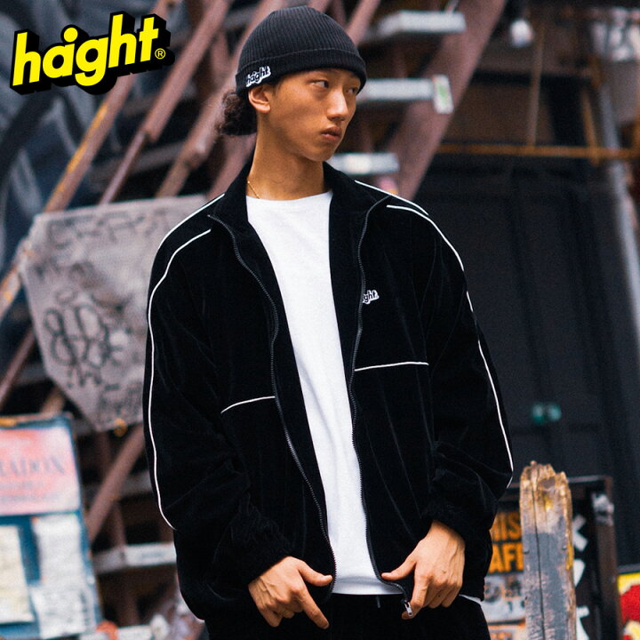 楽天市場】ヘイト ジャケット HAIGHT VELOUR TRACK JACKET ベロア  