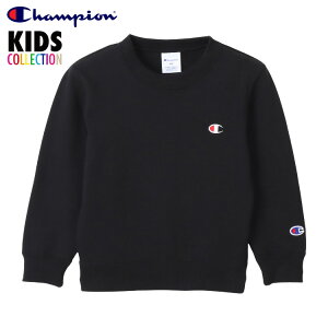 `sI LbY N[lbNXEFbgVc CHAMPION KIDS XEFbg g[i[ j̎q ̎q q   lC uh Ki CREW NECK SWEAT  Rbg 100%  q