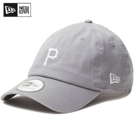 ニューエラ キャップ NEW ERA カジュアルクラシック ピッツバーグ パイレーツ ミッドロゴ 帽子 スナップバック メンズ レディース ニューエラキャップ メジャーリーグ NEWERA MLB Casual Classic Cap ブランド 正規品 グレー 14388452