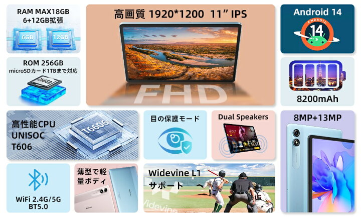 楽天市場】楽天1位【2,000円クーポンOFF＆ケース付き】 タブレット 