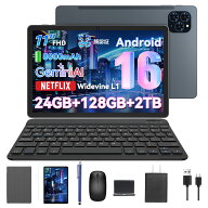 ★マラソン限定★【2,000円クーポンOFF＆8点特典付き】タブレット Android 16 タブレット11インチ Wi-Fi…