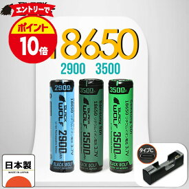 【エントリーでP10倍♪9/19(土)20時開始】充電器セット 1本用 18650 電池 3500 mAh 充電器 急速 タイプc リチウムイオン電池 18650 電池 日本製 大容量 サムスン セル SUMSUNG SDI 18650 バッテリー PSE 保護回路付き usb充電 ケース 付き Li-1700