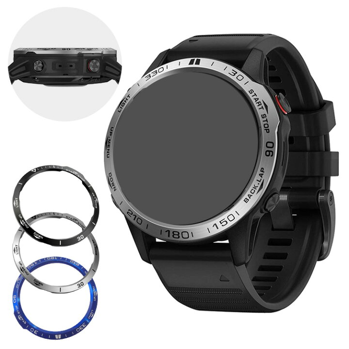 楽天市場】GARMIN (ガーミン) Fenix 6x /6x Pro ベゼルリング 保護 