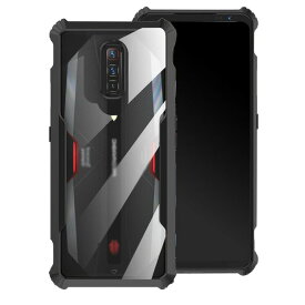 Nubia RedMagic 6/6 Pro ケース シンプル 背面透明 保護ケース 衝撃吸収 カバー RedMagic 6/6 Pro 頑丈ケース スマホケース おしゃれ 人気 スマホカバー スマートフォン ケース カバー