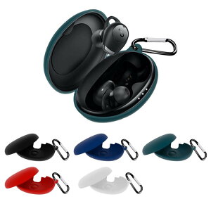 Anker Soundcore Life A2 NC ワイヤレスイヤホン ケース 保護シリコン ケース カラビナ付き カバー シンプル おしゃれ おすすめ 傷防止 耐衝撃 ソフトケース ヘッドホン 保護ケース