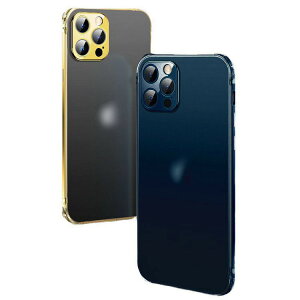 iPhone13/13 mini/13 Pro/13 Pro Max アルミバンパー ケース/カバー かっこいい アルミサイドバンパー クリア 透明 背面パネル付き アイフォン13/13ミニ/13プロ/13プロマックス おしゃれ おすすめ スマフ
