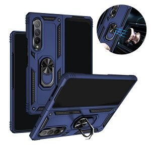 Galaxy Z Fold3 5G SCG11 SC-55B ϏՌP[X/Jo[ ܂肽݌^ Android X}zANZT[ X^h@\ ̌^X}zOt 2d\ Samsung TX MNV[ Z tbv3 5G  