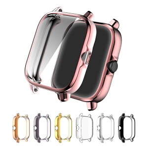 Amazfit GTS3 P[X Jo[ bL / NA یP[X/Jo[ TPU ϏՌP[X/Jo[ \tgJo[