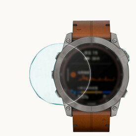 Garmin fenix7X ガラスフィルム 強化ガラス 液晶保護プロテクター/ガラス フィルム 液晶保護強化ガラス ガーミン フェニックス7X 反射防止 硬度9H 2.5Dラウンドエッジ加工 液晶保護フィルム